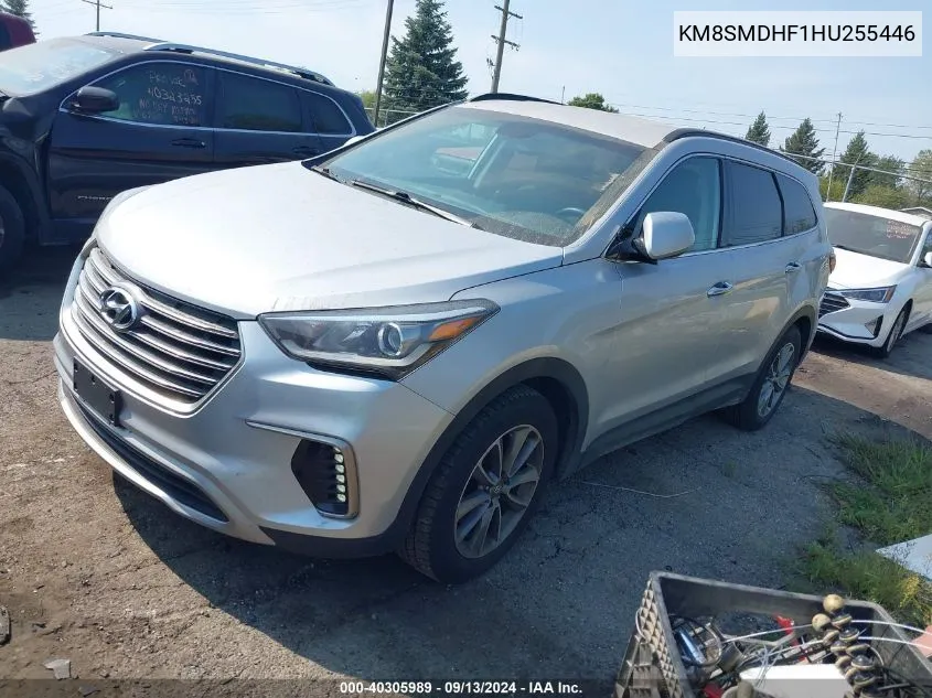 KM8SMDHF1HU255446 2017 Hyundai Santa Fe Se