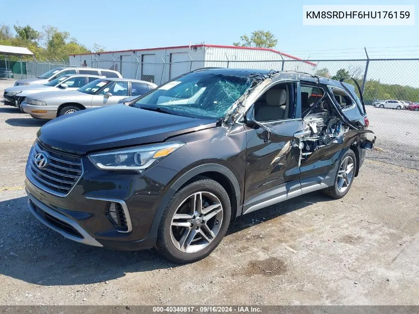 KM8SRDHF6HU176159 2017 Hyundai Santa Fe Limited Ultimate