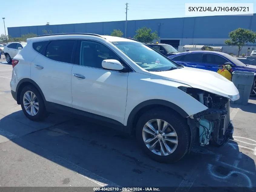 5XYZU4LA7HG496721 2017 Hyundai Santa Fe Sport 2.0T