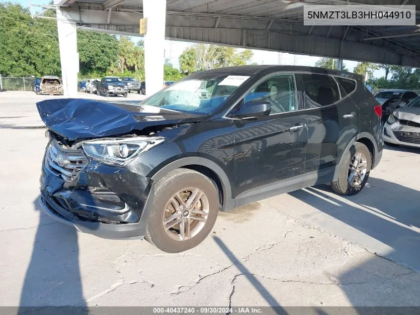 2017 Hyundai Santa Fe Sport VIN: 5NMZT3LB3HH044910 Lot: 40437240