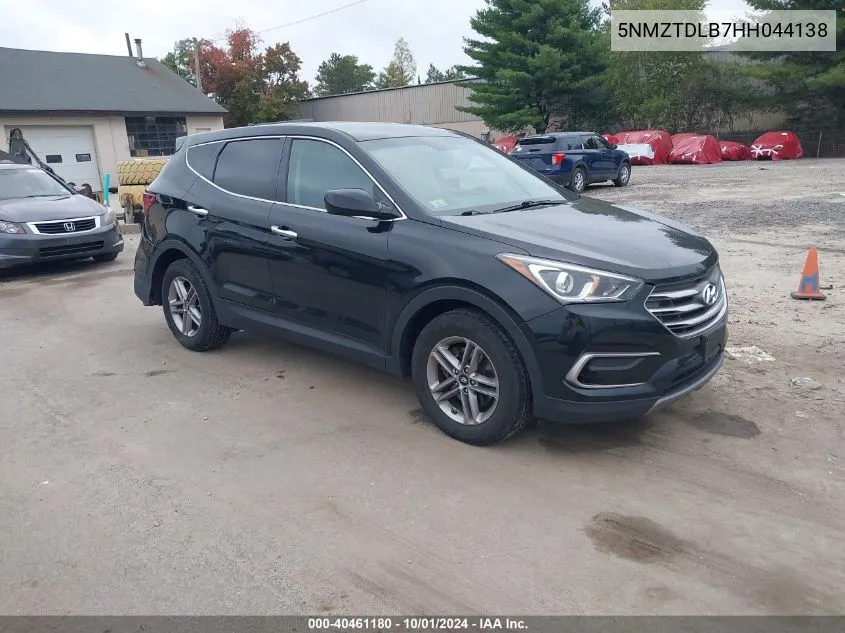 2017 Hyundai Santa Fe Sport VIN: 5NMZTDLB7HH044138 Lot: 40461180