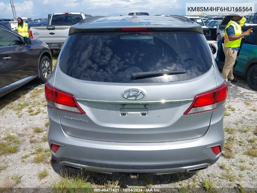 KM8SM4HF6HU165564 2017 Hyundai Santa Fe Se