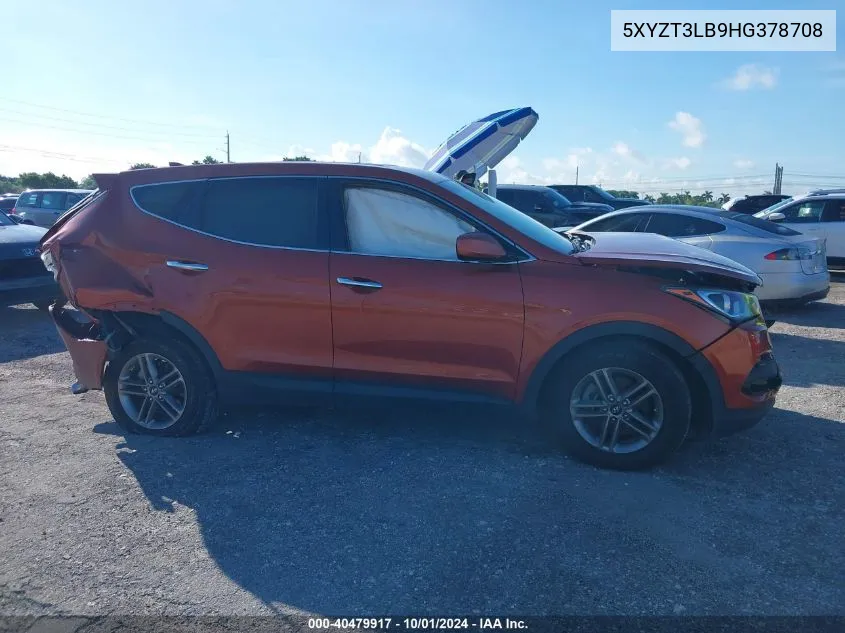 5XYZT3LB9HG378708 2017 Hyundai Santa Fe Sport