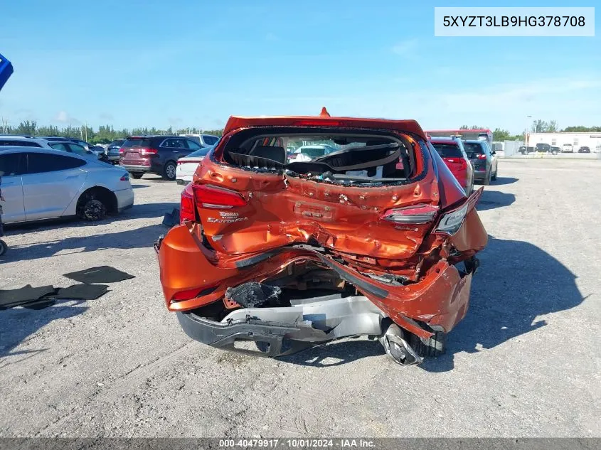 5XYZT3LB9HG378708 2017 Hyundai Santa Fe Sport