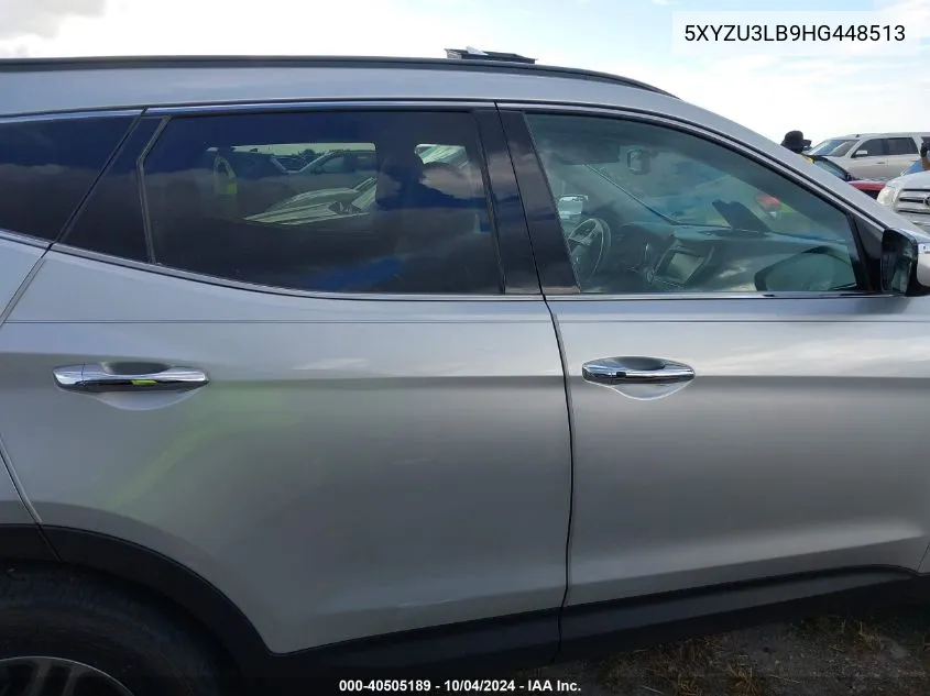 5XYZU3LB9HG448513 2017 Hyundai Santa Fe Sport 2.4L