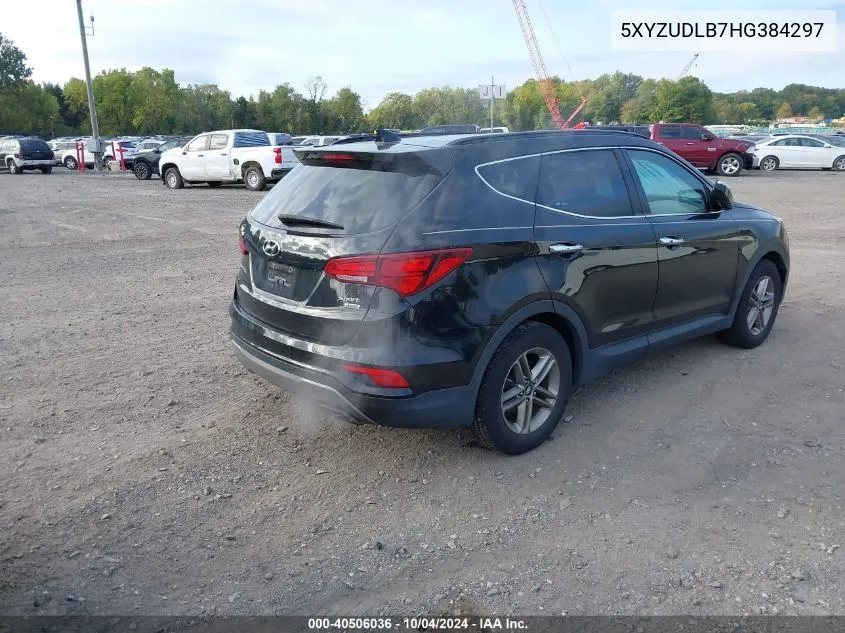 5XYZUDLB7HG384297 2017 Hyundai Santa Fe Sport 2.4L