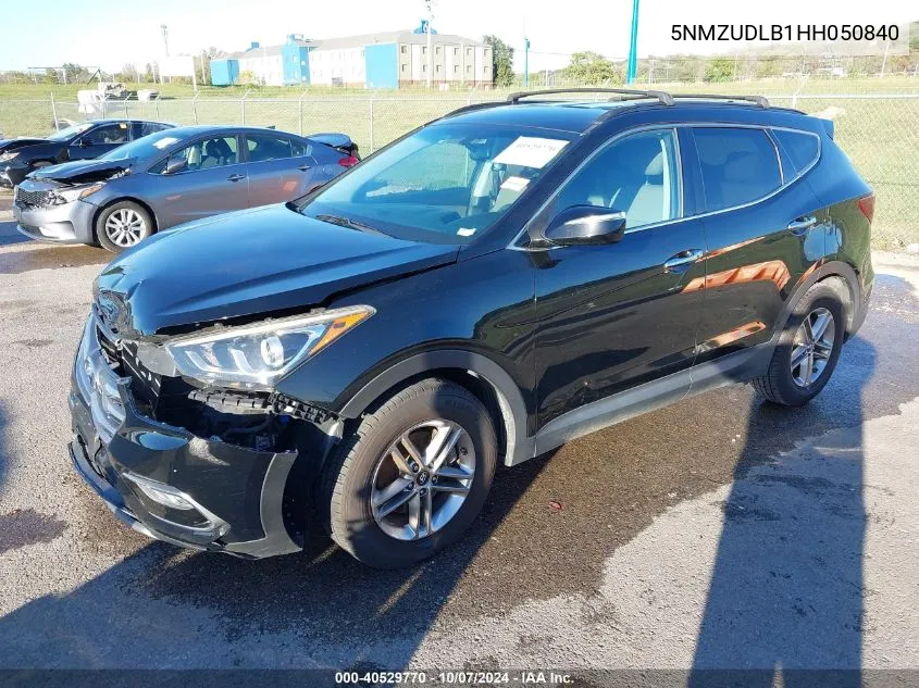 2017 Hyundai Santa Fe Sport 2.4L VIN: 5NMZUDLB1HH050840 Lot: 40529770