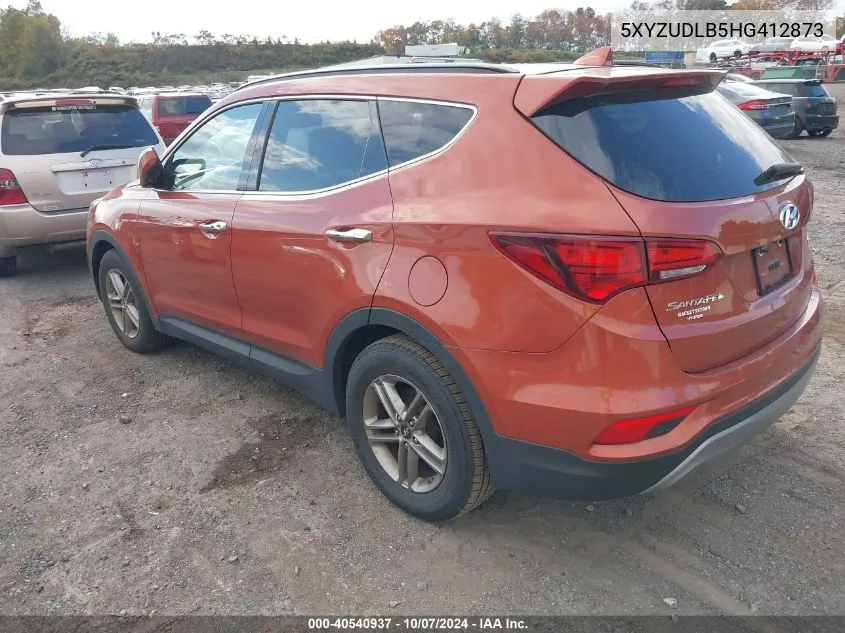 2017 Hyundai Santa Fe Sport 2.4L VIN: 5XYZUDLB5HG412873 Lot: 40540937