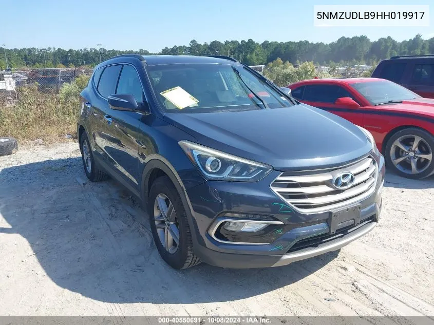 2017 Hyundai Santa Fe Sport 2.4L VIN: 5NMZUDLB9HH019917 Lot: 40550691