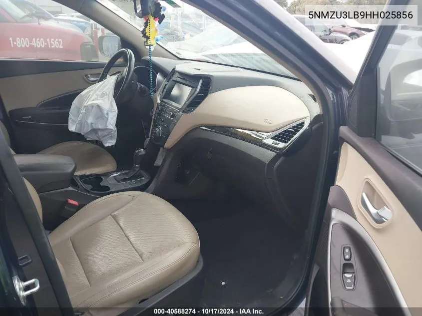 5NMZU3LB9HH025856 2017 Hyundai Santa Fe Sport 2.4L