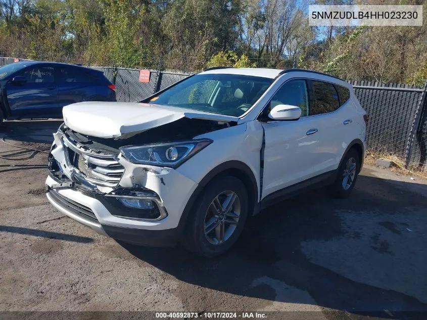 5NMZUDLB4HH023230 2017 Hyundai Santa Fe Sport 2.4L