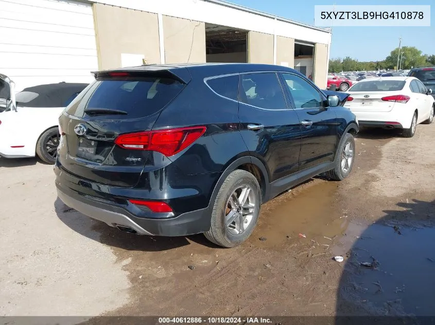 2017 Hyundai Santa Fe Sport 2.4L VIN: 5XYZT3LB9HG410878 Lot: 40612886