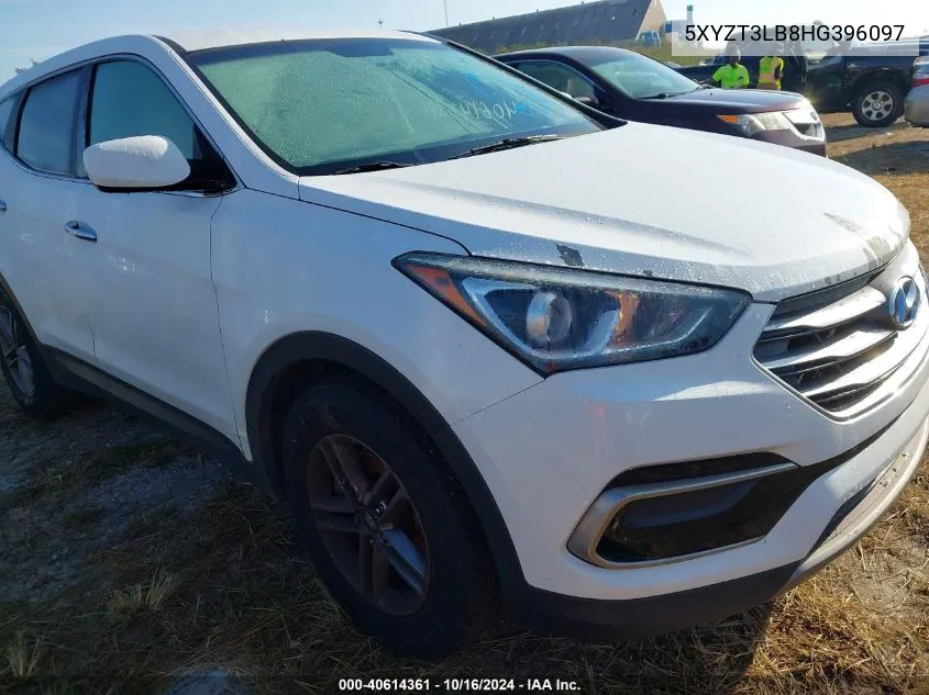 2017 Hyundai Santa Fe Sport 2.4L VIN: 5XYZT3LB8HG396097 Lot: 40614361