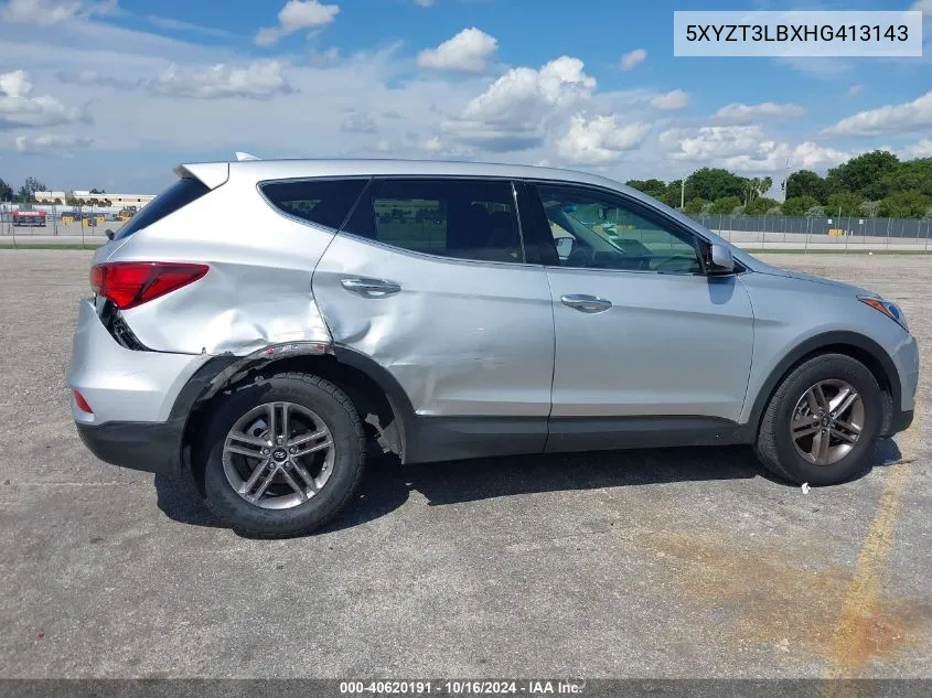 5XYZT3LBXHG413143 2017 Hyundai Santa Fe Sport 2.4L