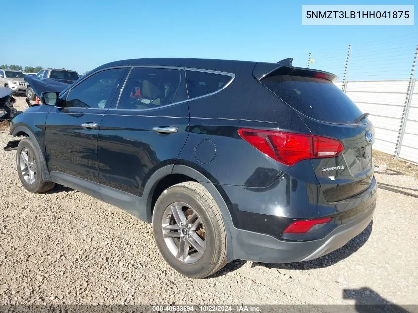 5NMZT3LB1HH041875 2017 Hyundai Santa Fe Sport 2.4L