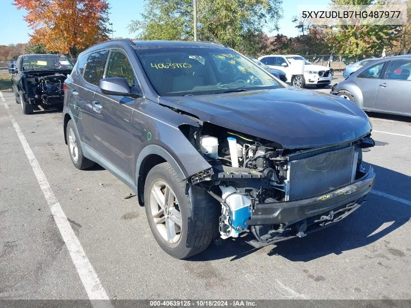 2017 Hyundai Santa Fe Sport 2.4L VIN: 5XYZUDLB7HG487977 Lot: 40639125