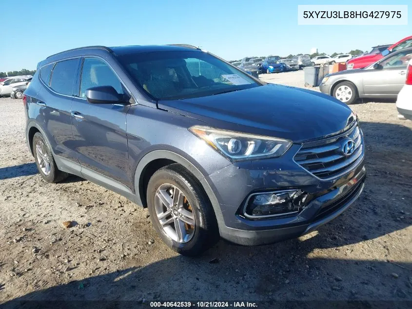 5XYZU3LB8HG427975 2017 Hyundai Santa Fe Sport 2.4L