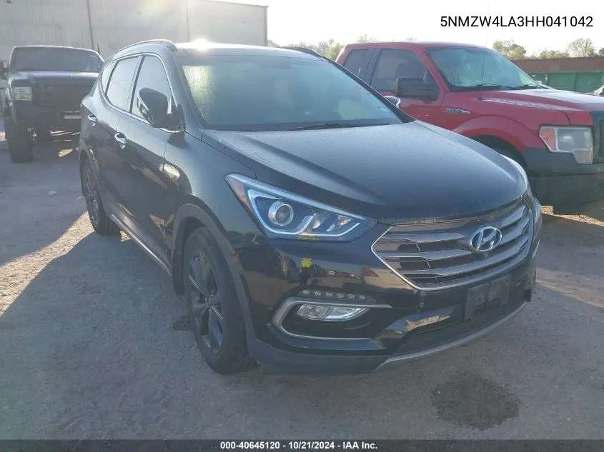 2017 Hyundai Santa Fe Sport 2.0T Ultimate VIN: 5NMZW4LA3HH041042 Lot: 40645120