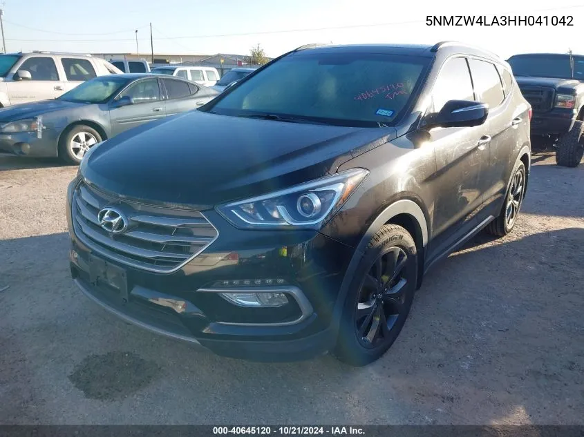 2017 Hyundai Santa Fe Sport 2.0T Ultimate VIN: 5NMZW4LA3HH041042 Lot: 40645120