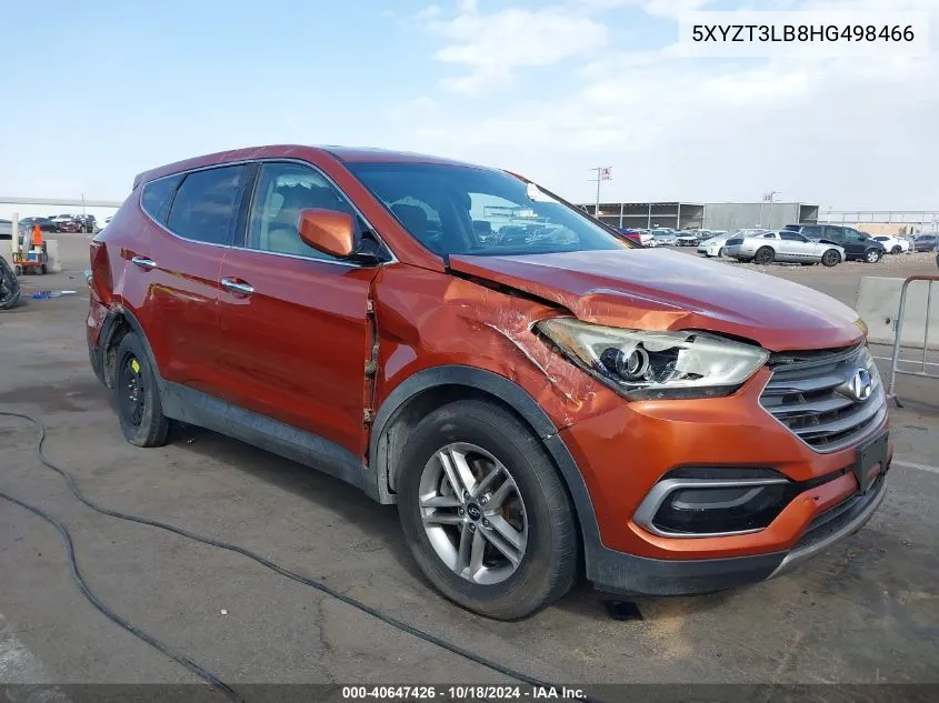 5XYZT3LB8HG498466 2017 Hyundai Santa Fe Sport 2.4L