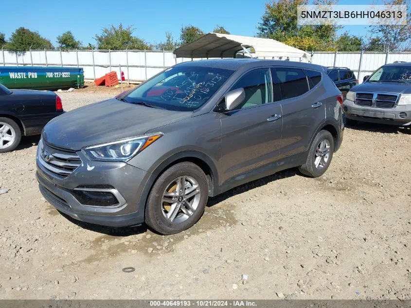 5NMZT3LB6HH046313 2017 Hyundai Santa Fe Sport 2.4L