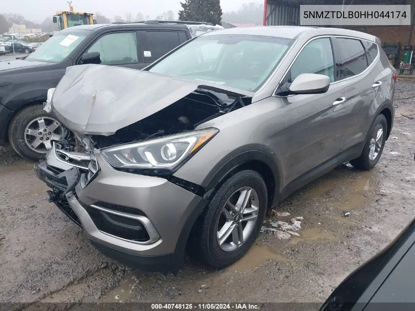 2017 Hyundai Santa Fe Sport 2.4L VIN: 5NMZTDLB0HH044174 Lot: 40748125