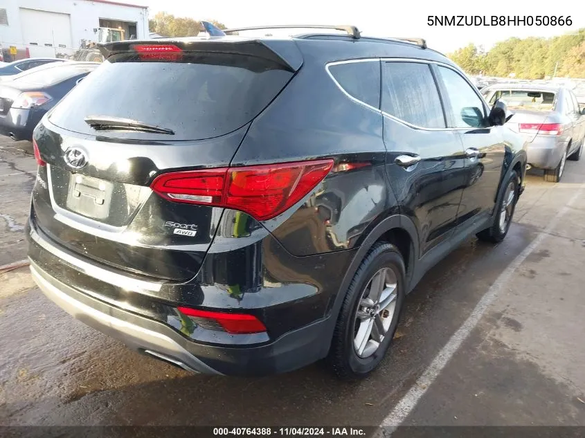 2017 Hyundai Santa Fe Sport 2.4L VIN: 5NMZUDLB8HH050866 Lot: 40764388