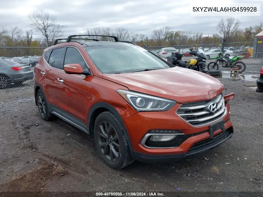 2017 Hyundai Santa Fe Sport 2.0T Ultimate VIN: 5XYZW4LA6HG459928 Lot: 40795505