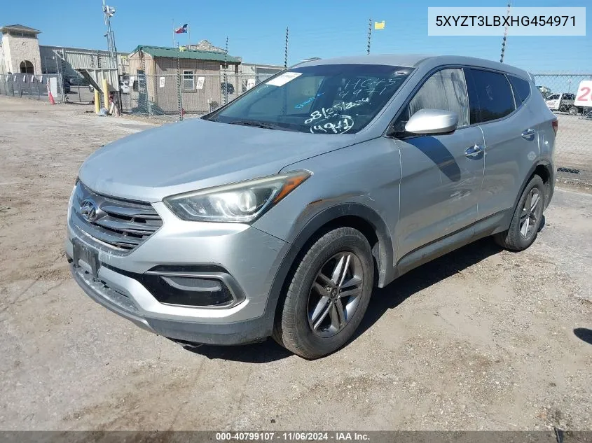 2017 Hyundai Santa Fe Sport 2.4L VIN: 5XYZT3LBXHG454971 Lot: 40799107