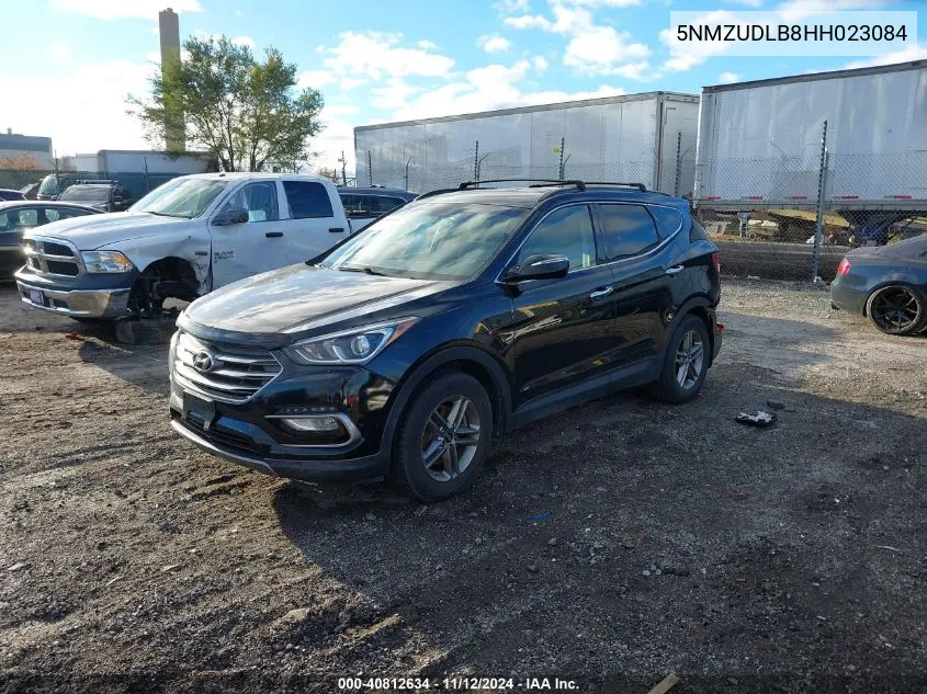 2017 Hyundai Santa Fe Sport 2.4L VIN: 5NMZUDLB8HH023084 Lot: 40812634