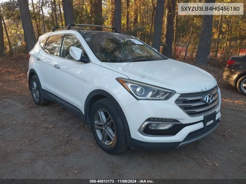 2017 Hyundai Santa Fe Sport 2.4L VIN: 5XYZU3LB4HG456180 Lot: 40813173