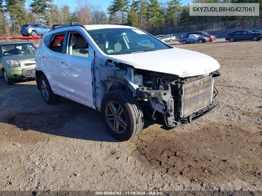 2017 Hyundai Santa Fe Sport 2.4L VIN: 5XYZUDLB8HG427061 Lot: 40864763