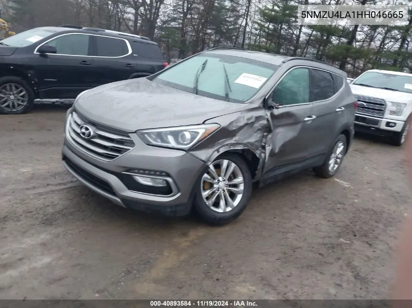 2017 Hyundai Santa Fe Sport 2.0T VIN: 5NMZU4LA1HH046665 Lot: 40893584