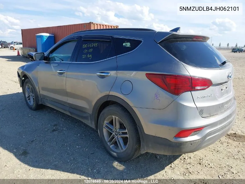 5NMZUDLB4JH062101 2018 Hyundai Santa Fe Sport 2.4 Se