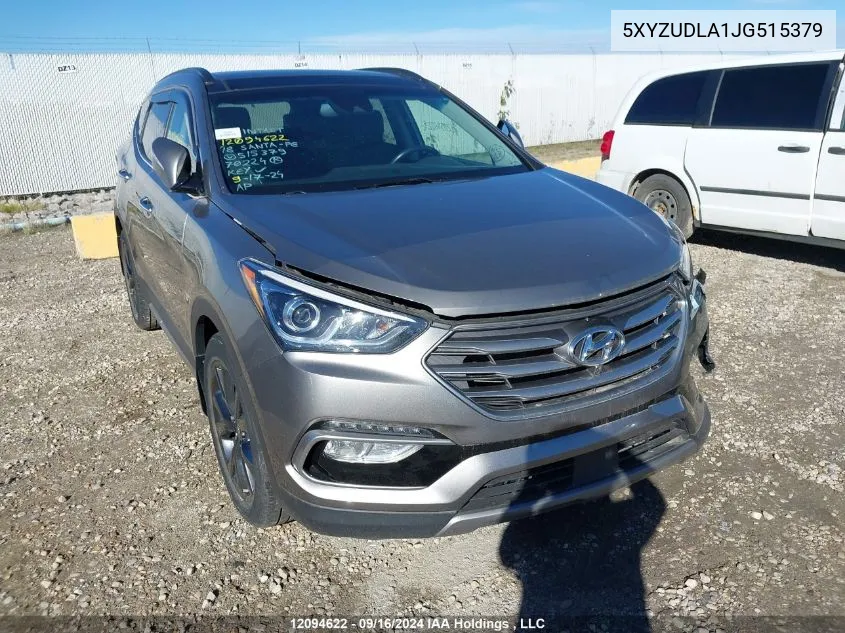 2018 Hyundai Santa Fe Sport 2.0T Ultimate VIN: 5XYZUDLA1JG515379 Lot: 12094622