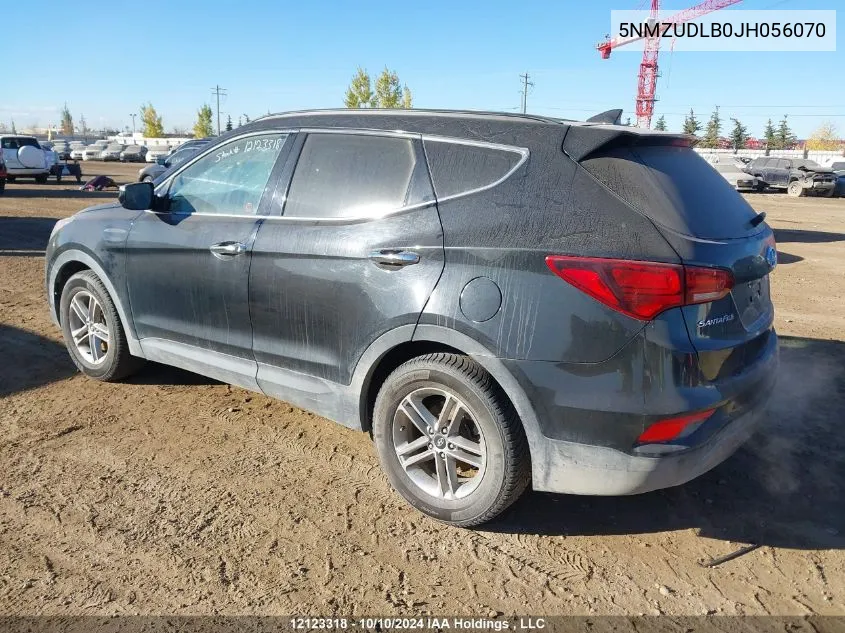 5NMZUDLB0JH056070 2018 Hyundai Santa Fe Sport