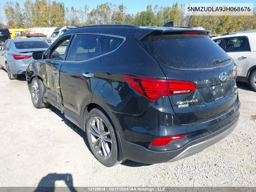 5NMZUDLA9JH068676 2018 Hyundai Santa Fe Sport 2.0T Limited