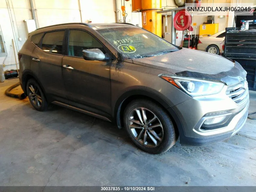 2018 Hyundai Santa Fe Sport VIN: 5NMZUDLAXJH062045 Lot: 30037835