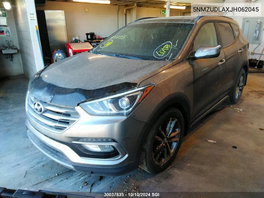 2018 Hyundai Santa Fe Sport VIN: 5NMZUDLAXJH062045 Lot: 30037835