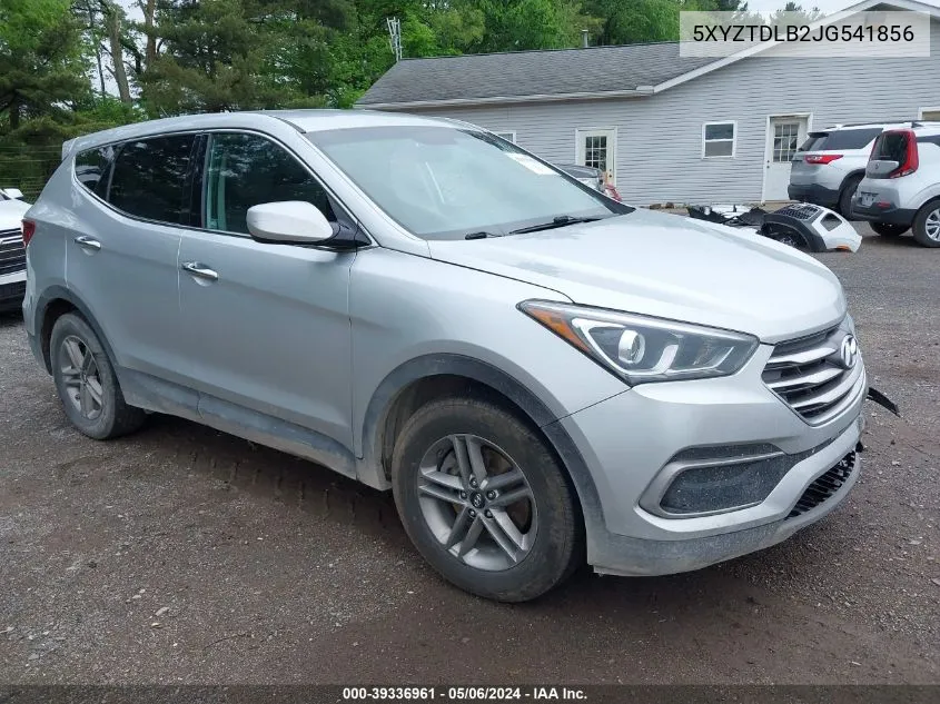 2018 Hyundai Santa Fe Sport 2.4L VIN: 5XYZTDLB2JG541856 Lot: 39336961