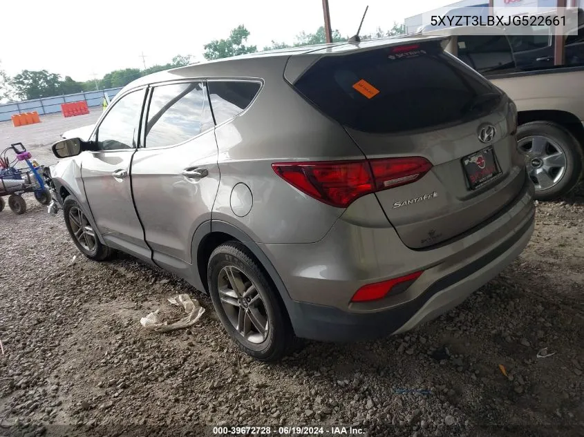 5XYZT3LBXJG522661 2018 Hyundai Santa Fe Sport 2.4L