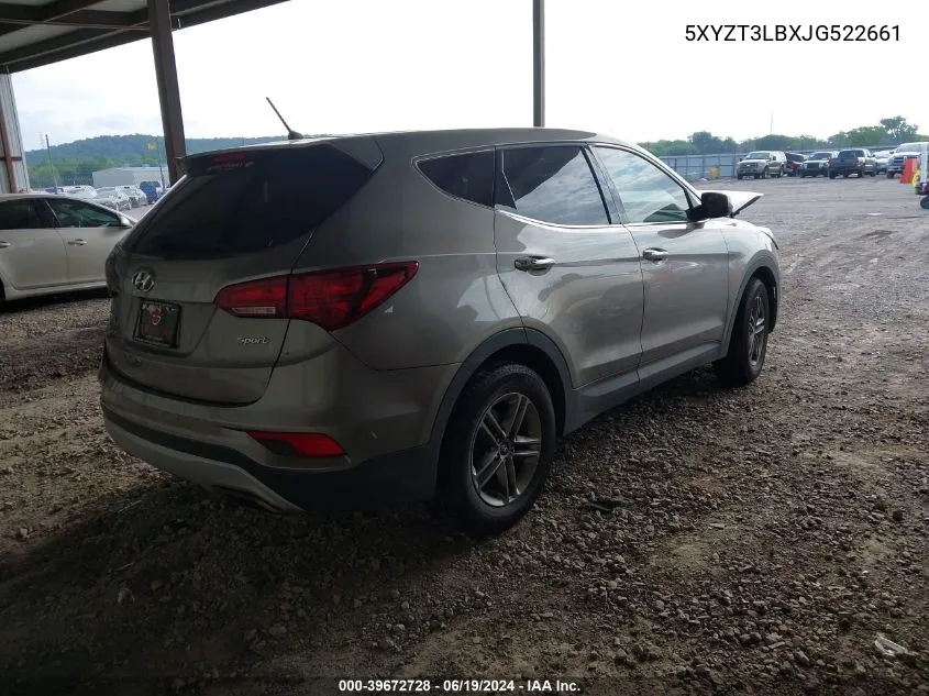 5XYZT3LBXJG522661 2018 Hyundai Santa Fe Sport 2.4L