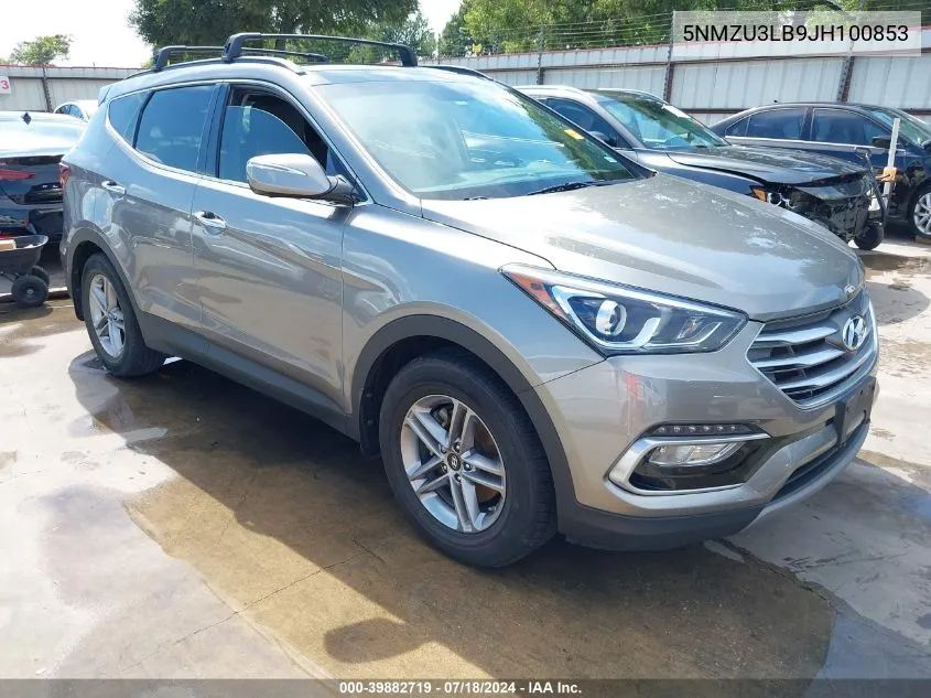 5NMZU3LB9JH100853 2018 Hyundai Santa Fe Sport 2.4L