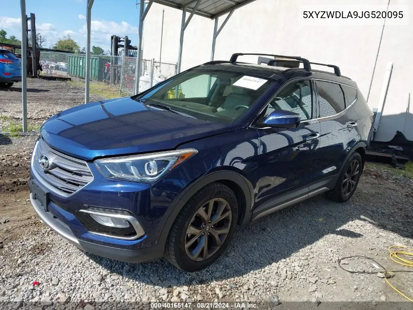 2018 Hyundai Santa Fe Sport 2.0T Ultimate VIN: 5XYZWDLA9JG520095 Lot: 40165147