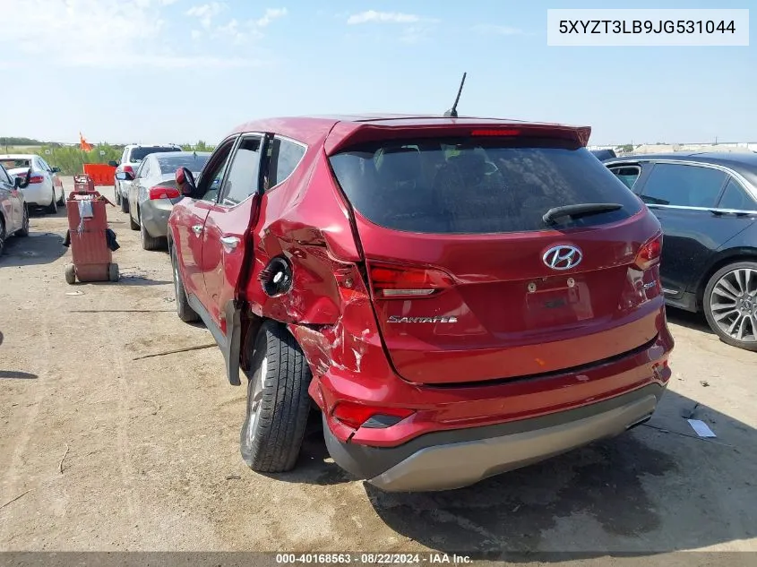 2018 Hyundai Santa Fe Sport 2.4L VIN: 5XYZT3LB9JG531044 Lot: 40168563