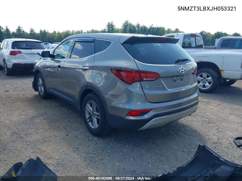 5NMZT3LBXJH053321 2018 Hyundai Santa Fe Sport 2.4L