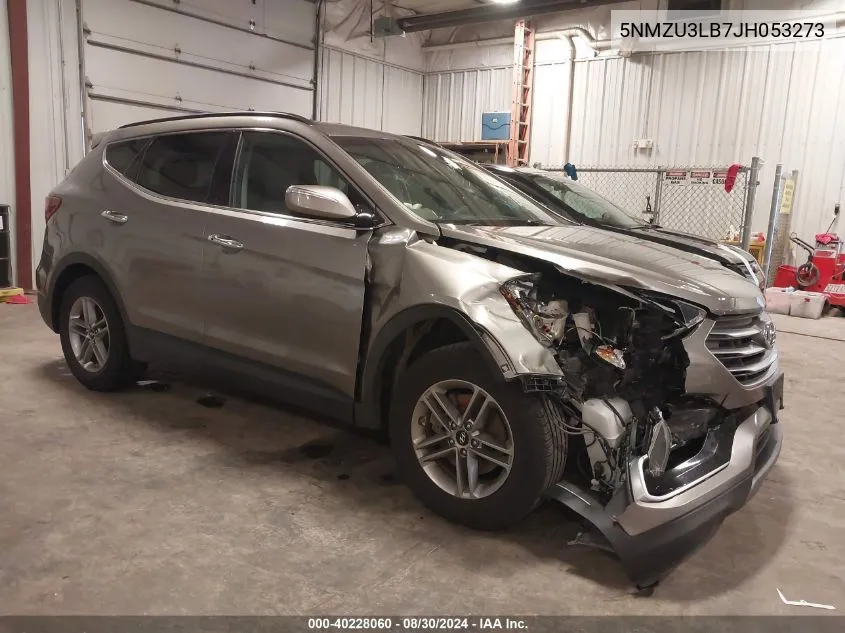 5NMZU3LB7JH053273 2018 Hyundai Santa Fe Sport 2.4L