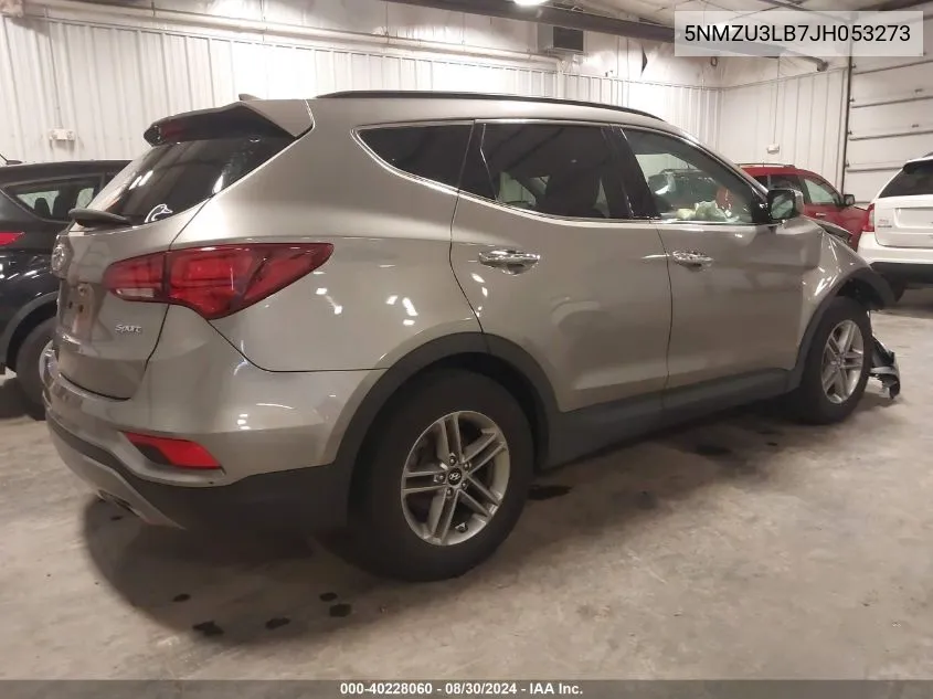 2018 Hyundai Santa Fe Sport 2.4L VIN: 5NMZU3LB7JH053273 Lot: 40228060