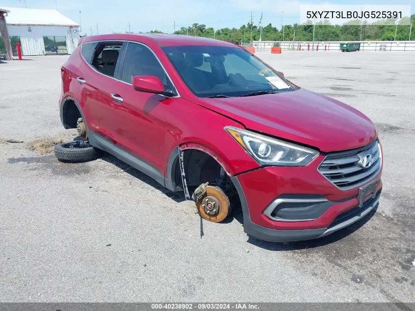 2018 Hyundai Santa Fe Sport 2.4L VIN: 5XYZT3LB0JG525391 Lot: 40238902