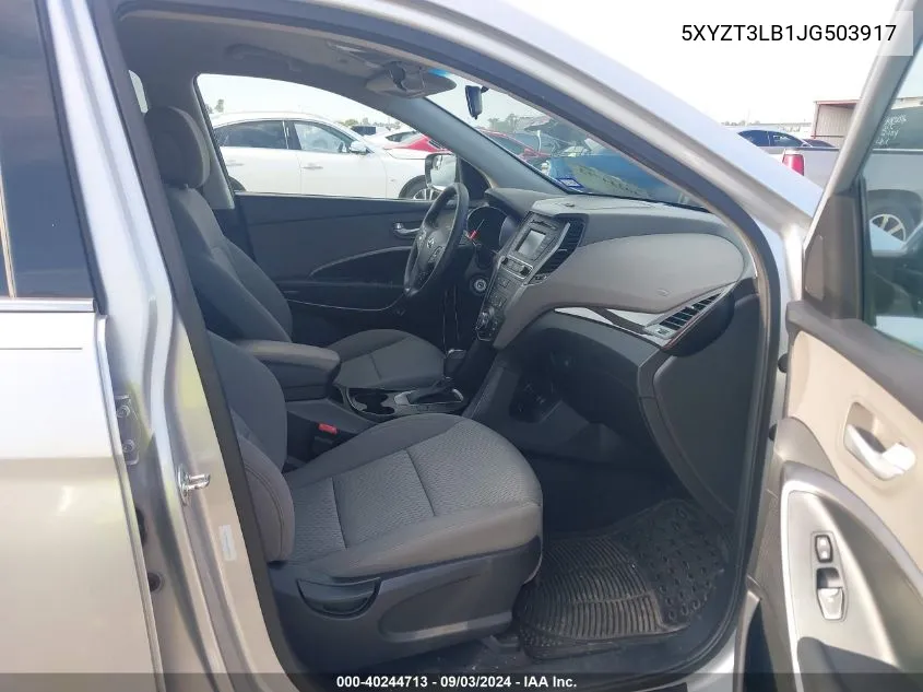 5XYZT3LB1JG503917 2018 Hyundai Santa Fe Sport 2.4L